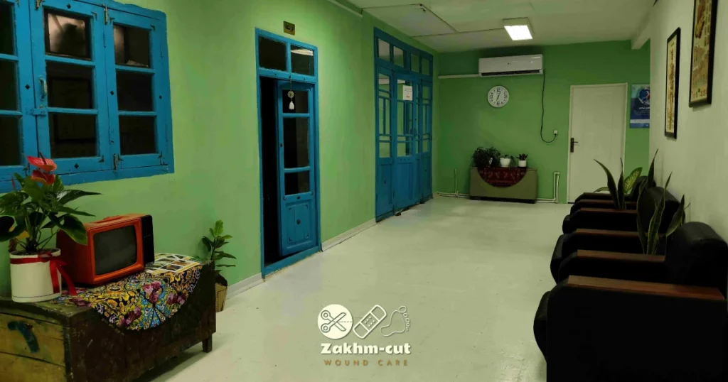 کلینیک زخم دیابتی زخم کات